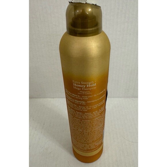 NEW OGX Honey Hold Extra Strength Mega Amber Extract Hairspray 8oz - Picture 5 of 6